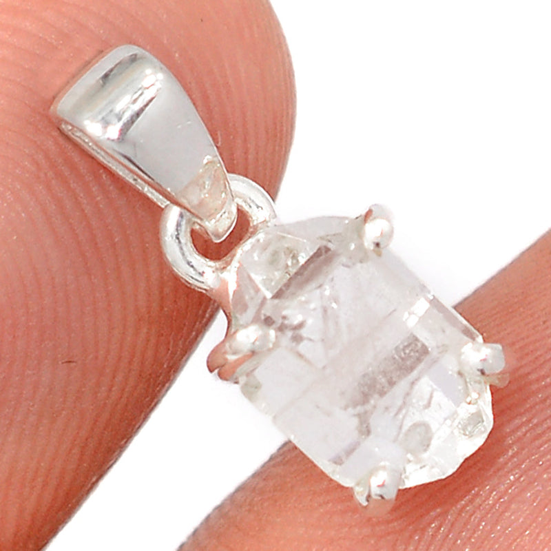 0.7" Claw - Herkimer Diamond Pendants - HKDP3236