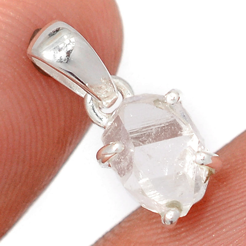 0.6" Claw - Herkimer Diamond Pendants - HKDP3243