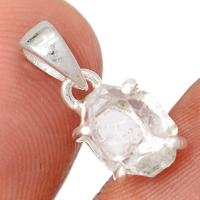 0.6" Claw - Herkimer Diamond Pendants - HKDP3255