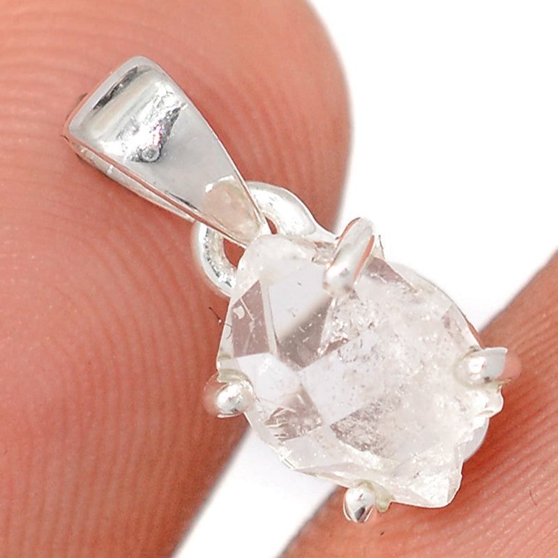0.6" Claw - Herkimer Diamond Pendants - HKDP3264
