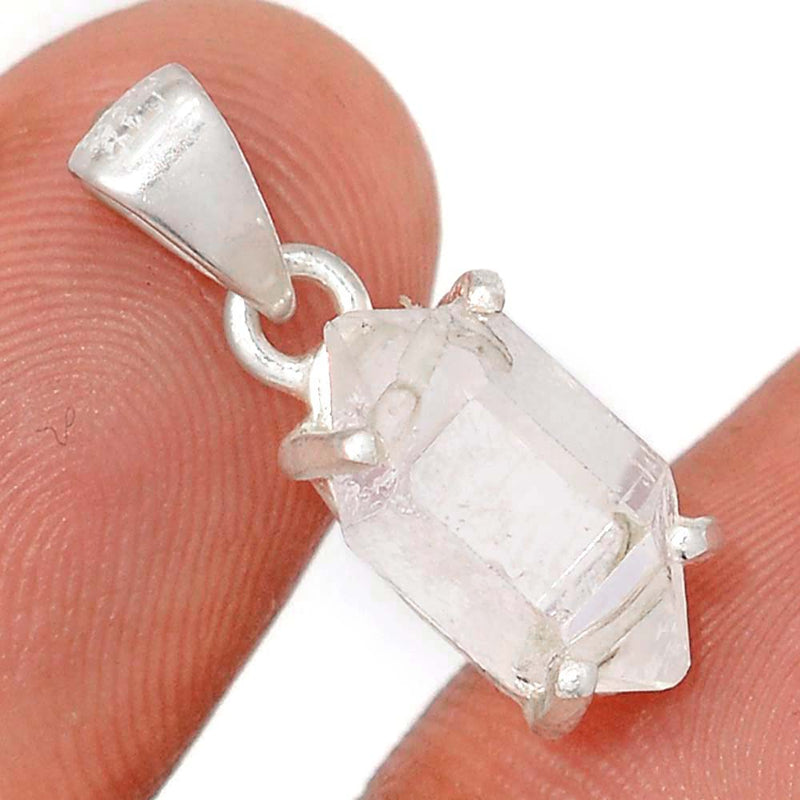 0.8" Claw - Herkimer Diamond Pendants - HKDP3285