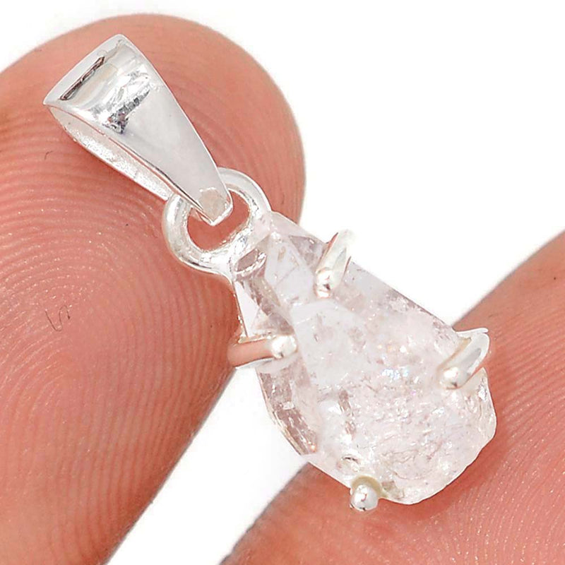 0.8" Claw - Herkimer Diamond Pendants - HKDP3289