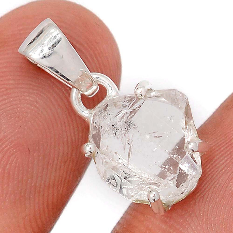 0.8" Claw - Herkimer Diamond Pendants - HKDP3300