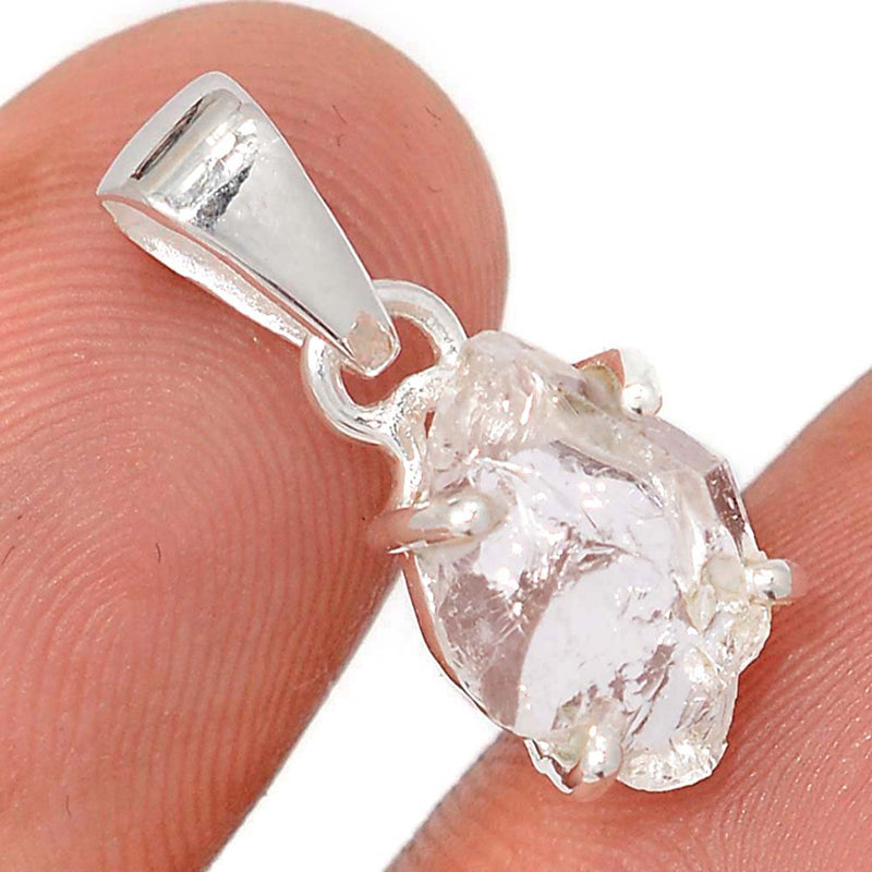 0.8" Claw - Herkimer Diamond Pendants - HKDP3306