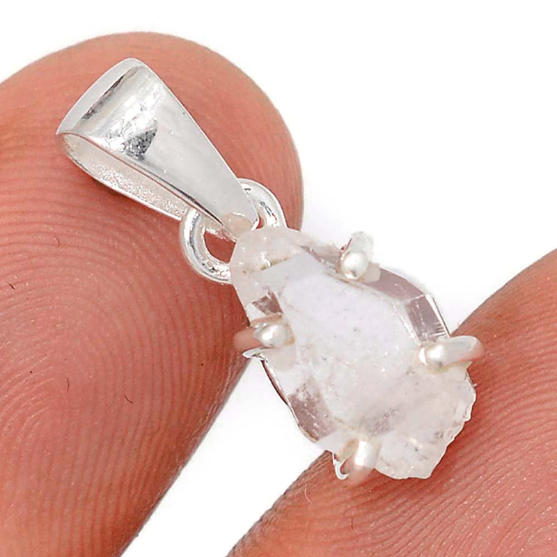 0.8" Claw - Herkimer Diamond Pendants - HKDP3311