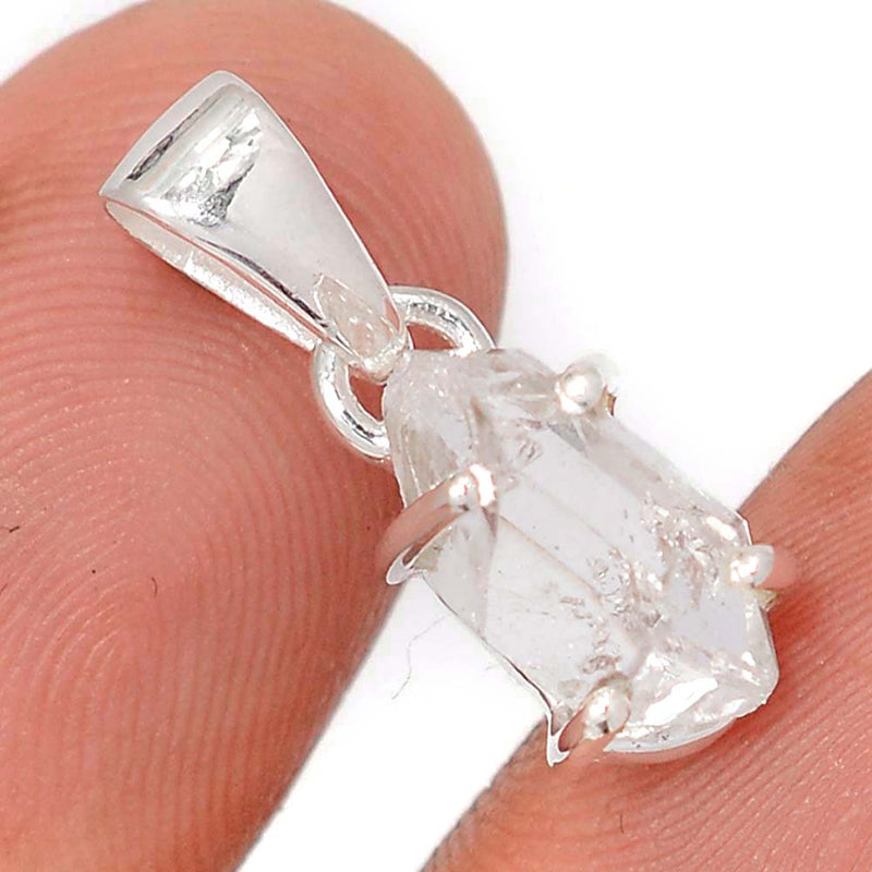 0.8" Claw - Herkimer Diamond Pendants - HKDP3312