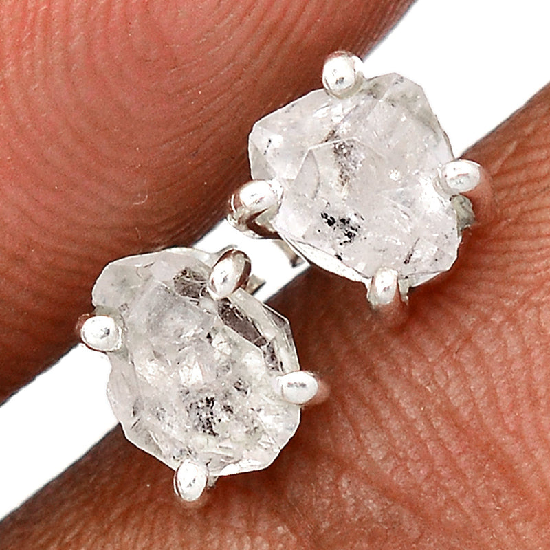 Claw - Herkimer Diamond Studs - HKDS630