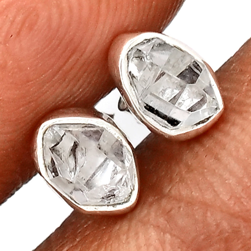 Herkimer Diamond Studs - HKDS680
