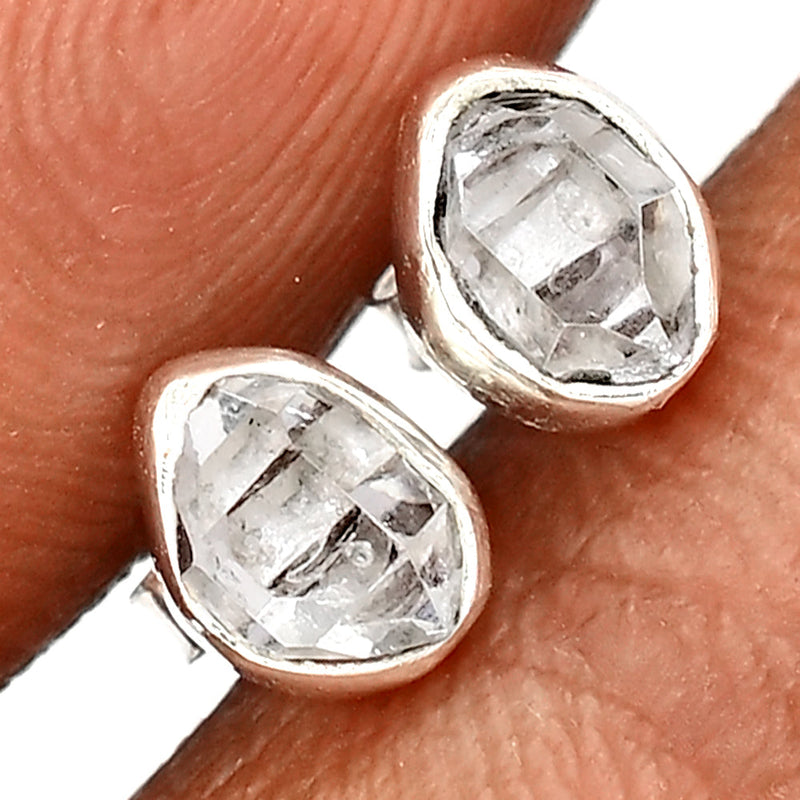 Herkimer Diamond Studs - HKDS681