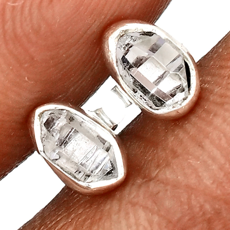 Herkimer Diamond Studs - HKDS687