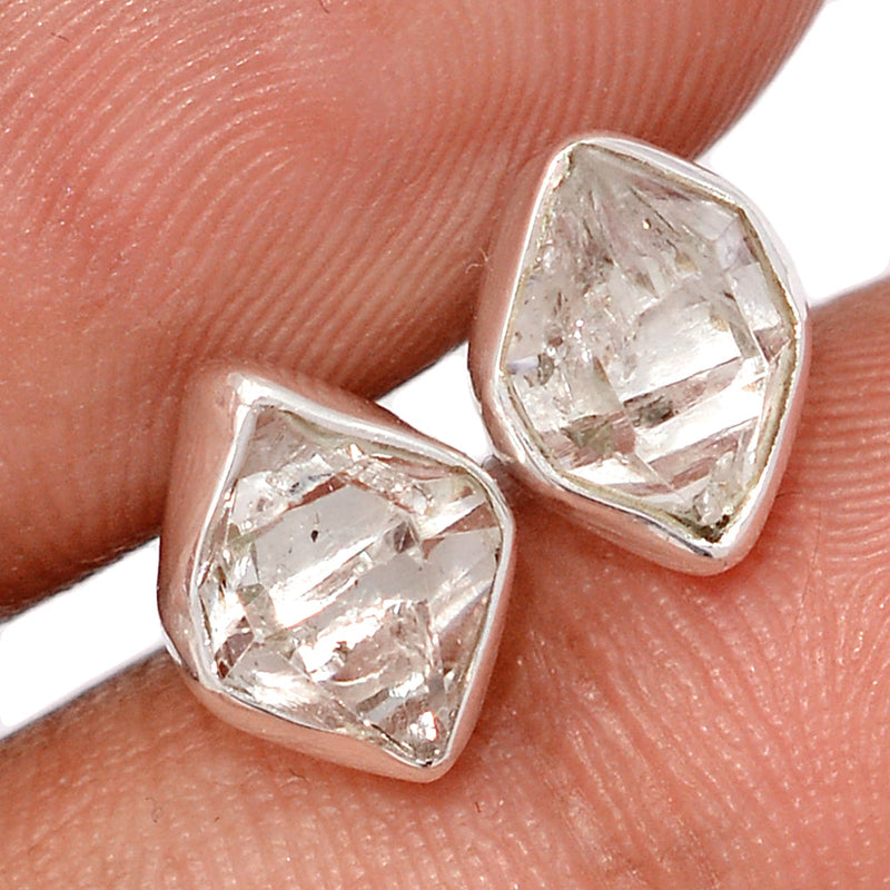 Herkimer Diamond Studs - HKDS701