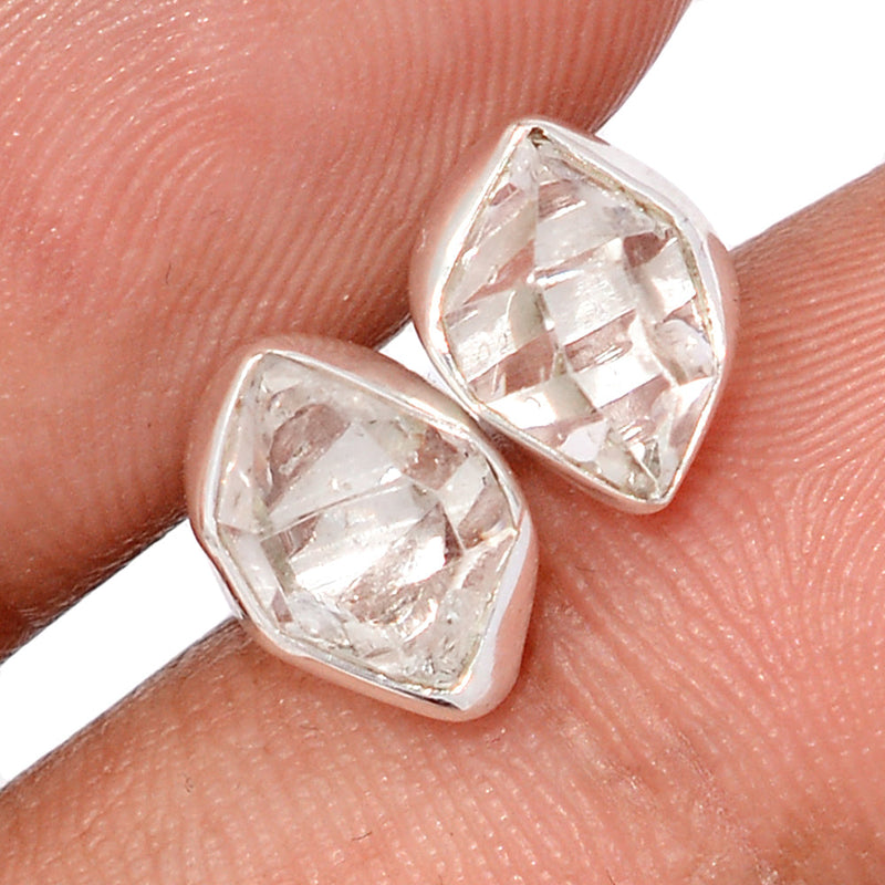 Herkimer Diamond Studs - HKDS702