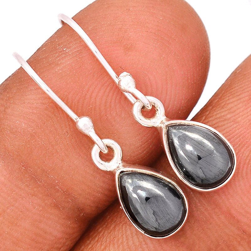 1" Hematite Earrings - HMTE144