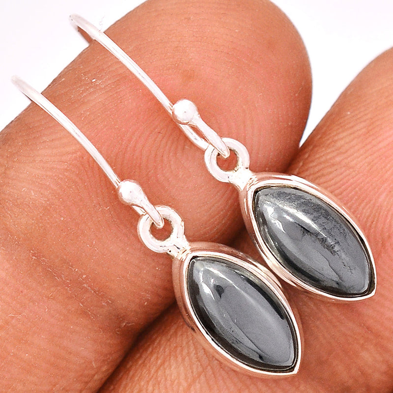 1.2" Hematite Earrings - HMTE153