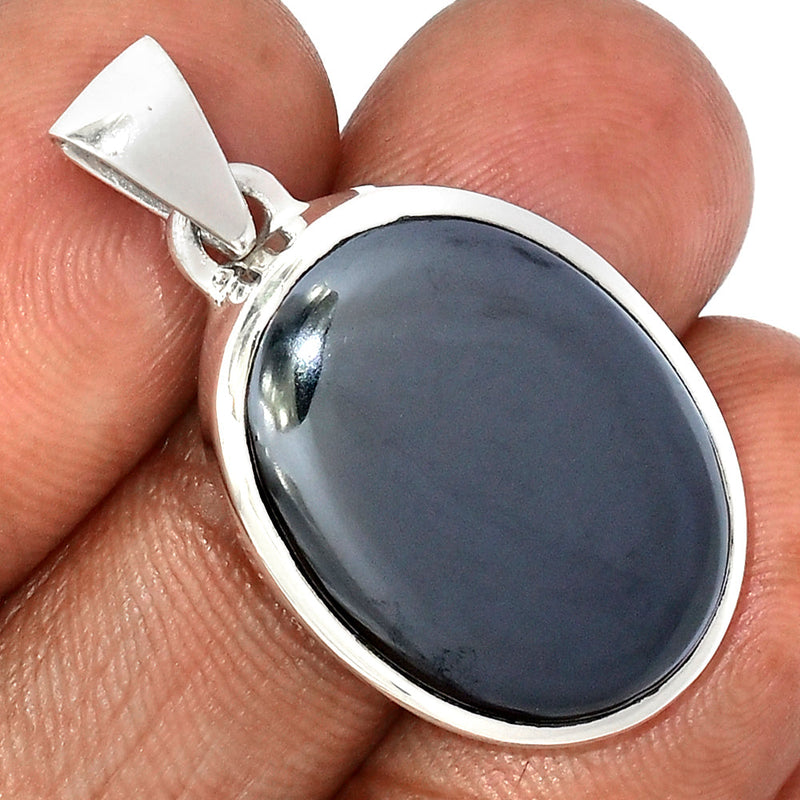 1.5" Hematite Pendants - HMTP625