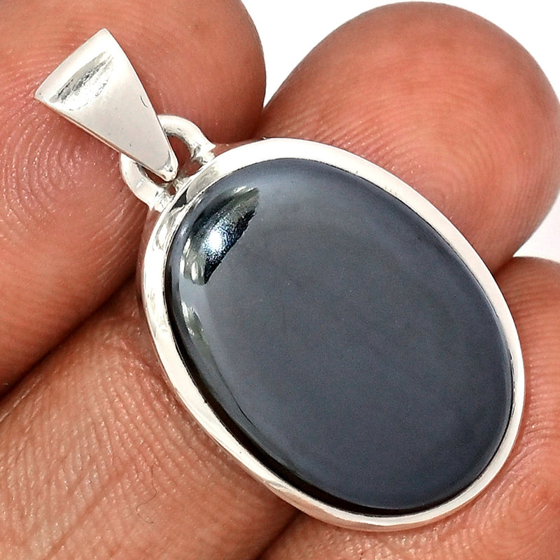 1.3" Hematite Pendants - HMTP627
