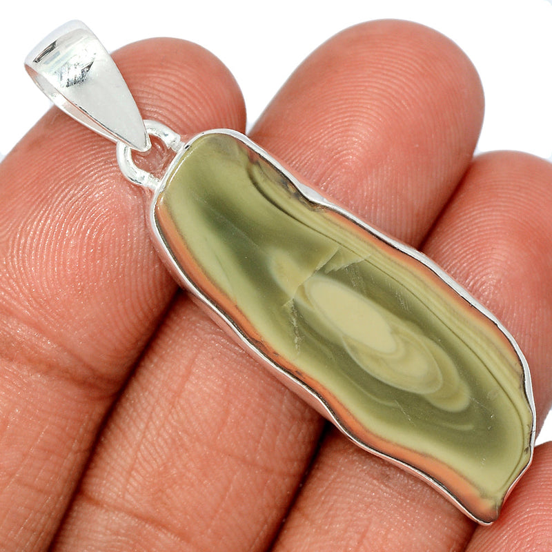2" Imperial Jasper Slice Pendants - IJSP526