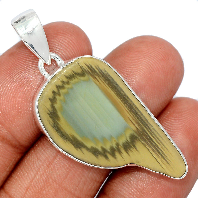 1.8" Imperial Jasper Slice Pendants - IJSP532