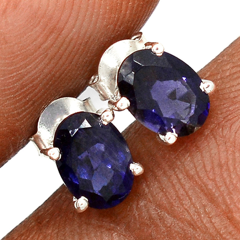 Claw - Iolite Studs - ILTS237
