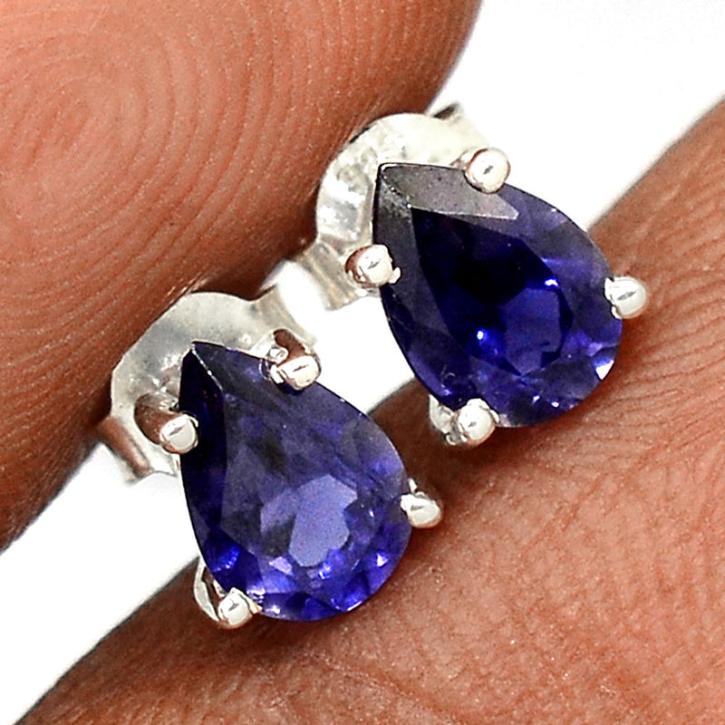 Claw - Iolite Studs - ILTS240