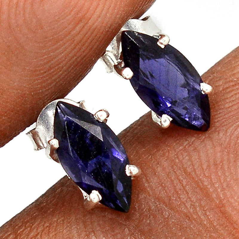 Claw - Iolite Studs - ILTS241