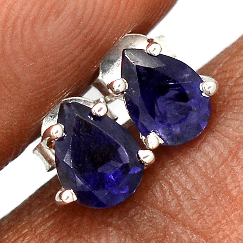Claw - Iolite Studs - ILTS257