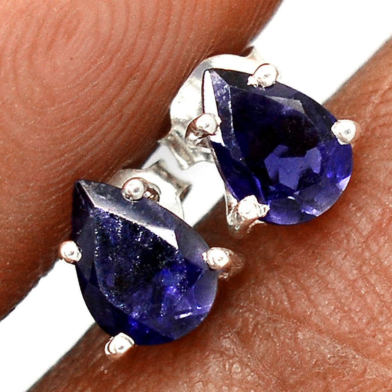 Claw - Iolite Studs - ILTS258