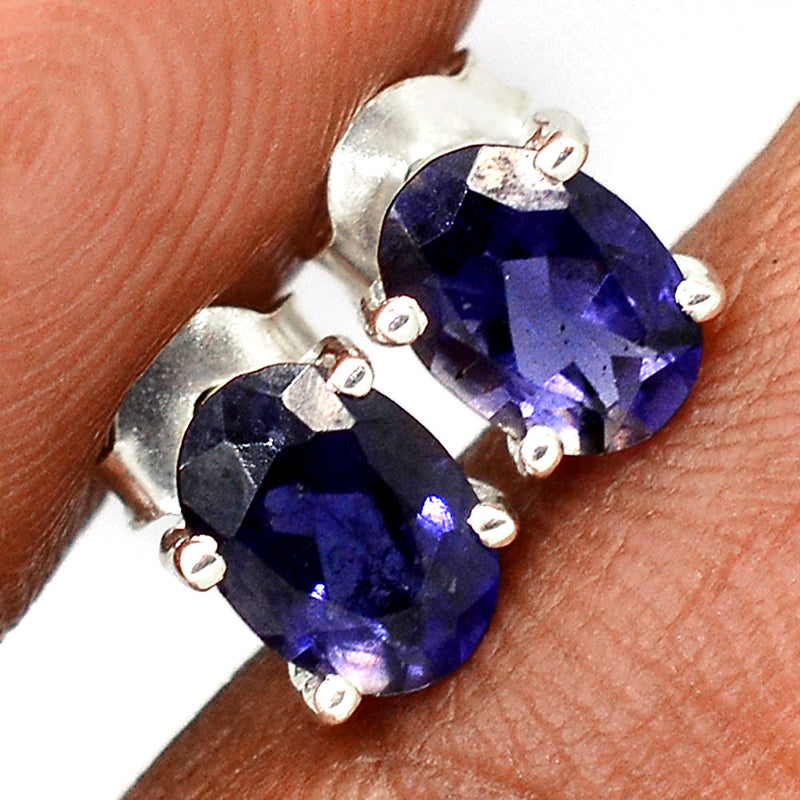 Claw - Iolite Studs - ILTS262