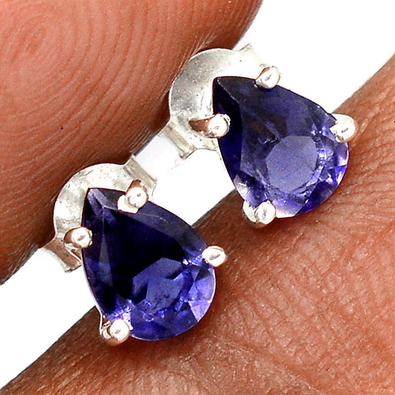 Claw - Iolite Studs - ILTS263