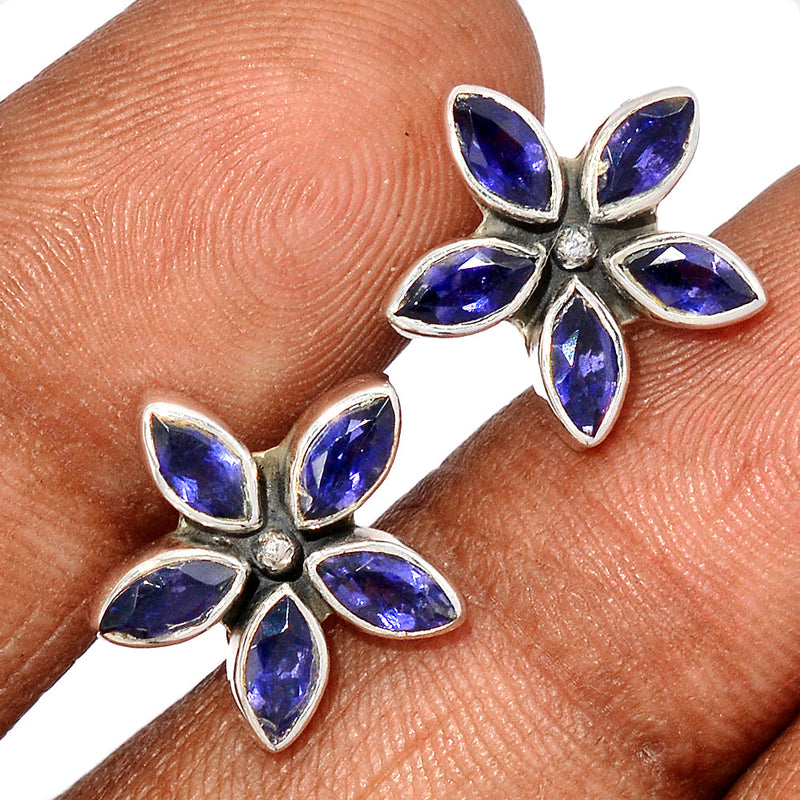 Iolite Studs - ILTS284