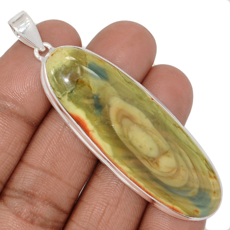 2.6" Extra Large - Imperial Jasper Pendants - IMPP958