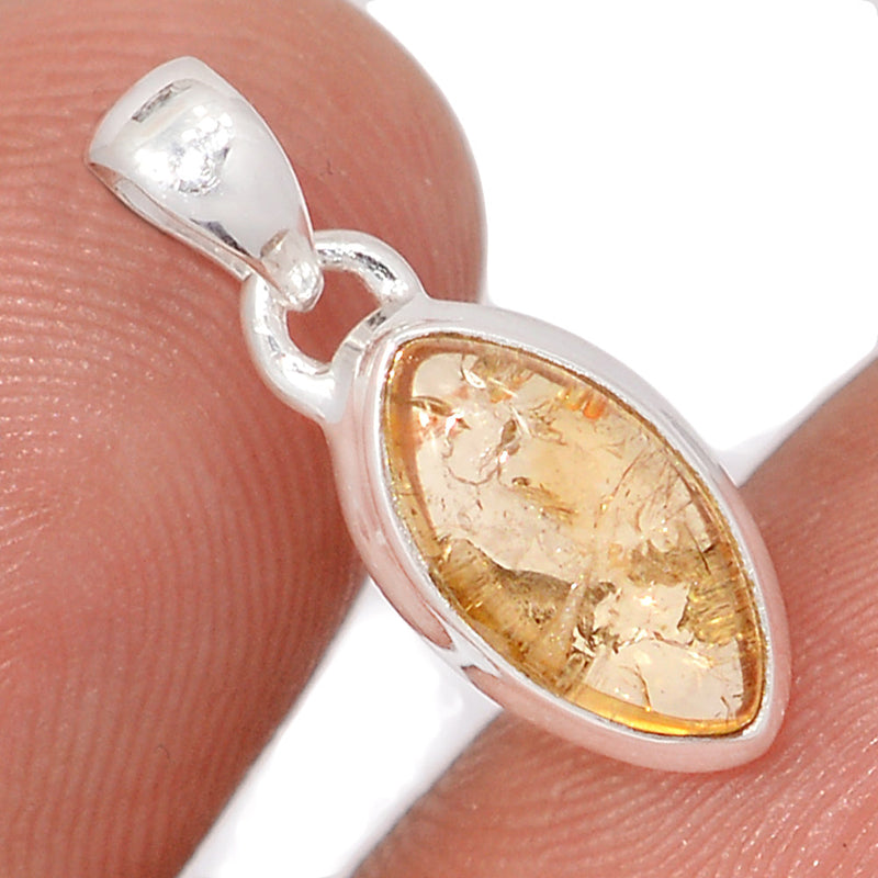 0.7" Imperial Topaz Cabochon Pendants - ITCP138