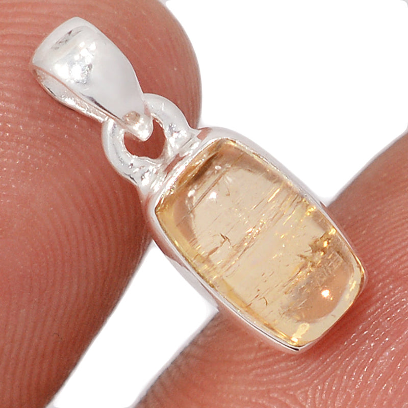 0.7" Imperial Topaz Cabochon Pendants - ITCP139
