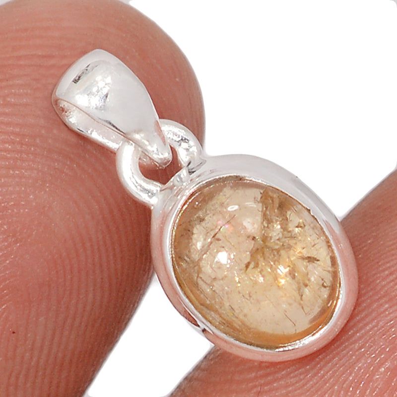 0.7" Imperial Topaz Cabochon Pendants - ITCP141