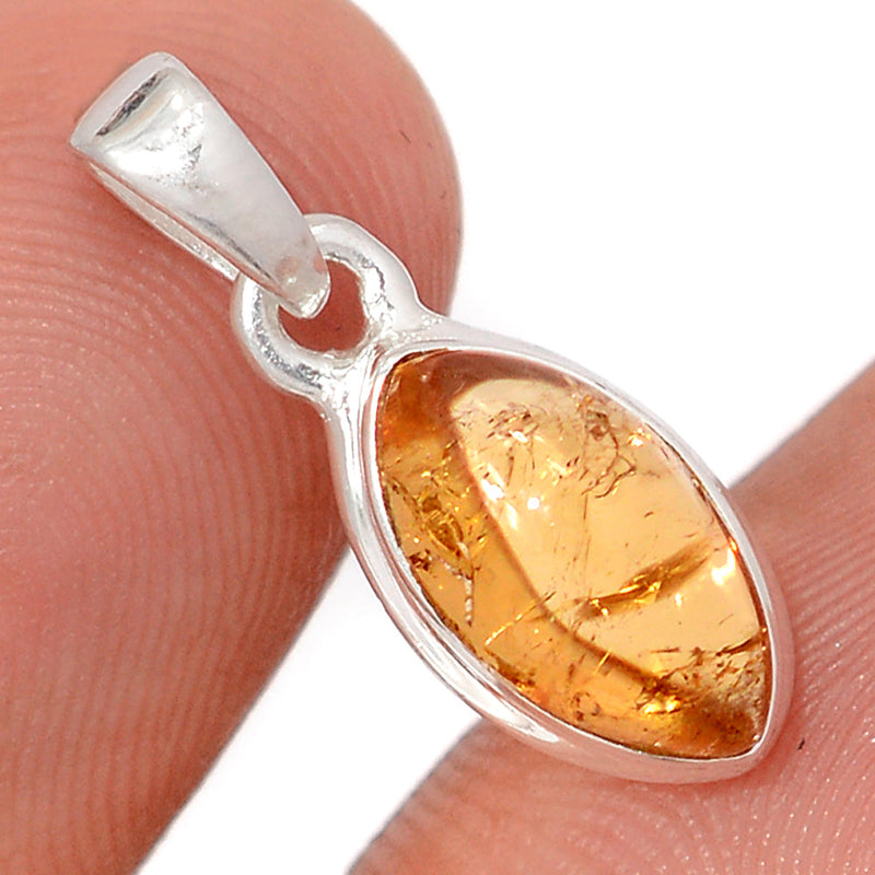 0.8" Imperial Topaz Cabochon Pendants - ITCP163