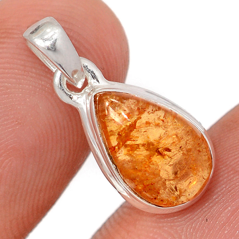 0.8" Imperial Topaz Cabochon Pendants - ITCP165