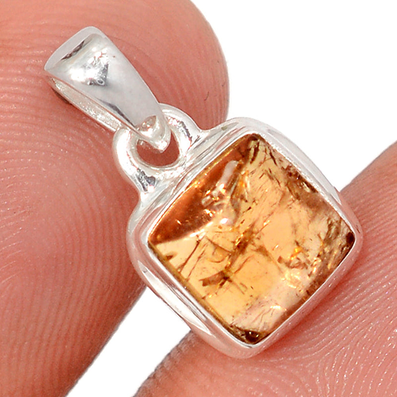 0.7" Imperial Topaz Cabochon Pendants - ITCP166
