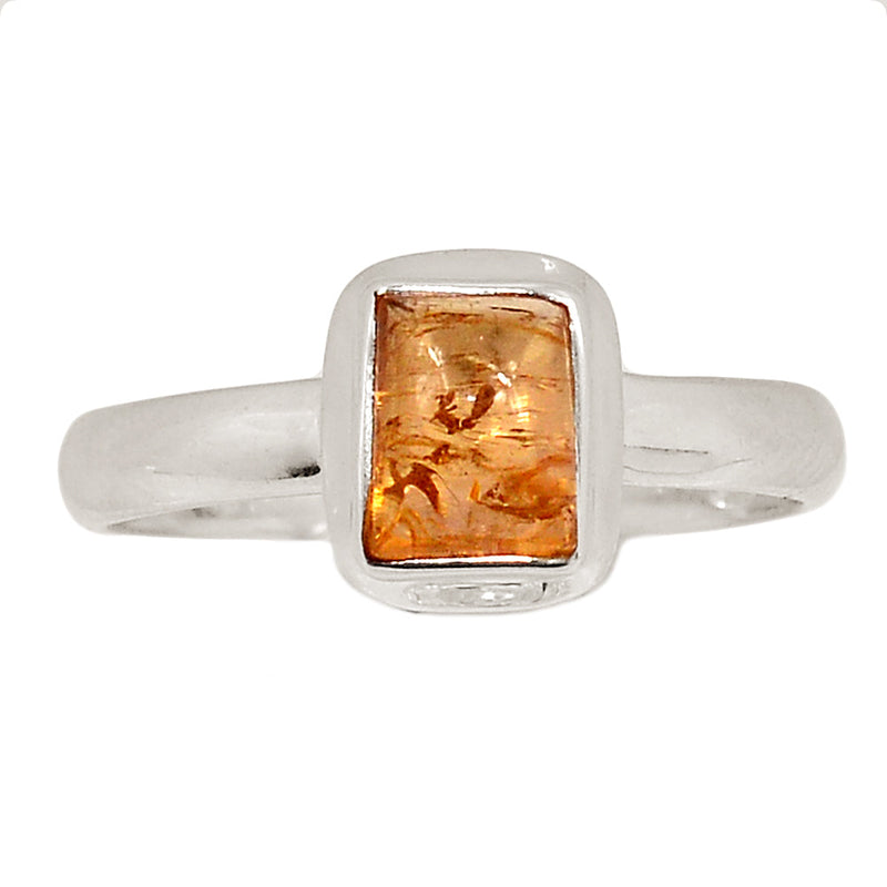 Imperial Topaz Cabochon Ring - ITCR107