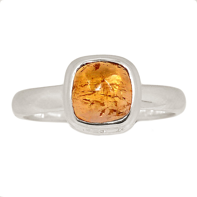 Imperial Topaz Cabochon Ring - ITCR123