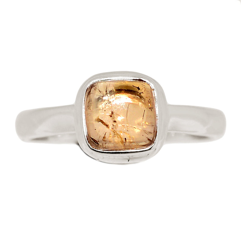 Imperial Topaz Cabochon Ring - ITCR135