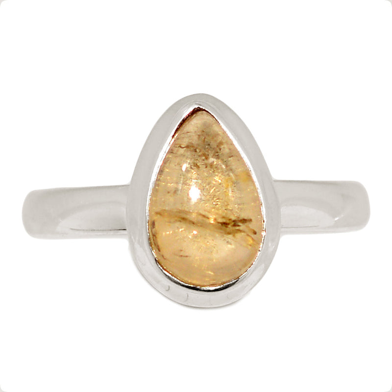 Imperial Topaz Cabochon Ring - ITCR137