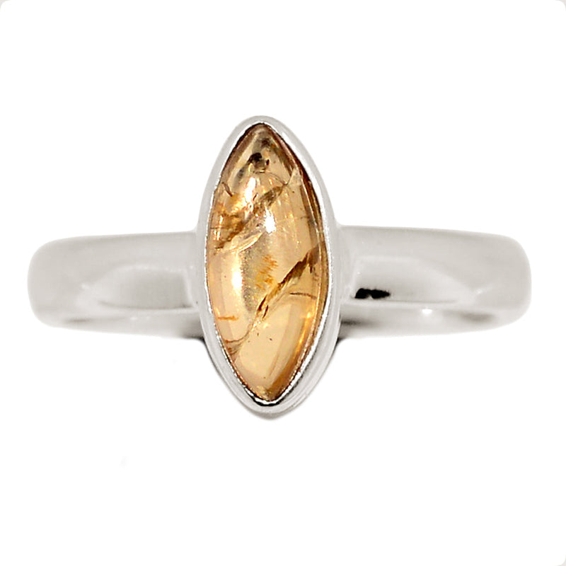 Imperial Topaz Cabochon Ring - ITCR138