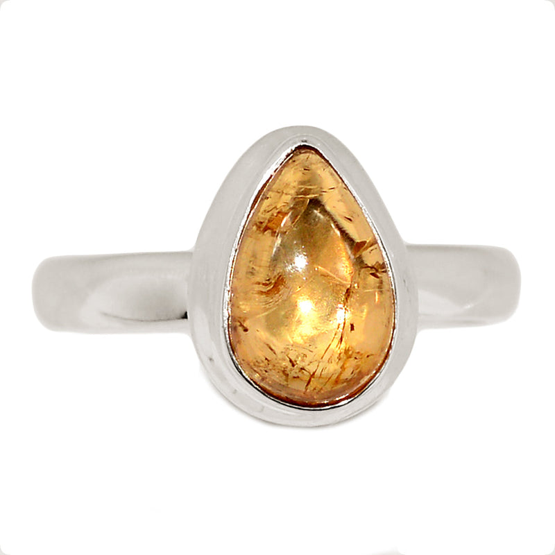 Imperial Topaz Cabochon Ring - ITCR139