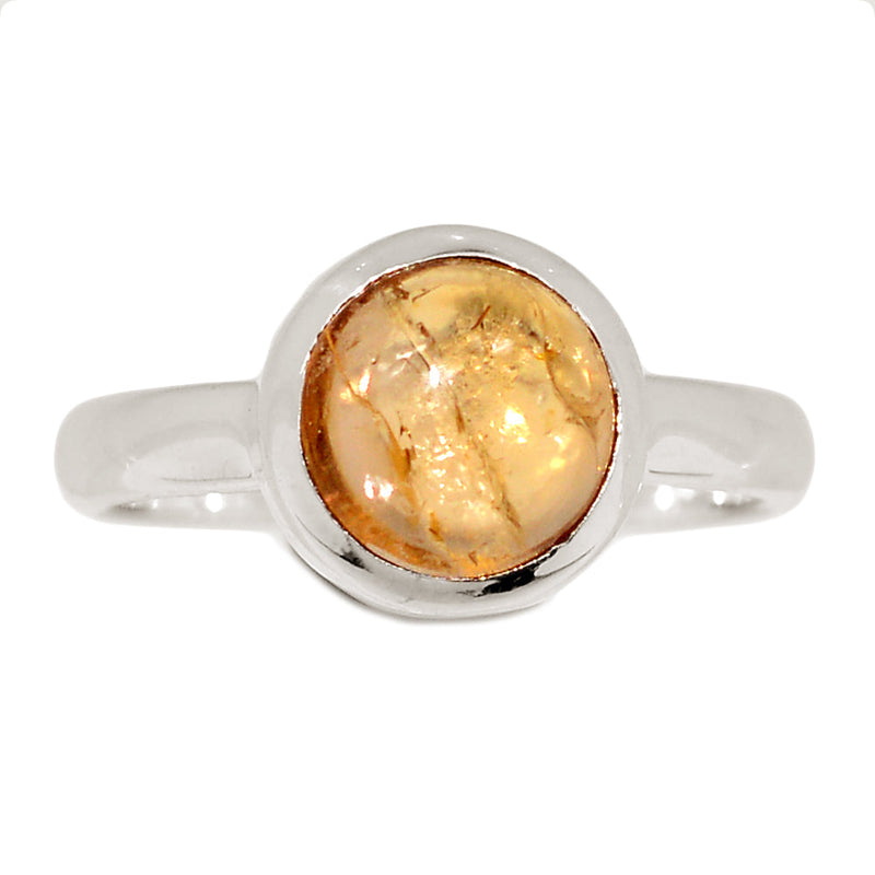 Imperial Topaz Cabochon Ring - ITCR140