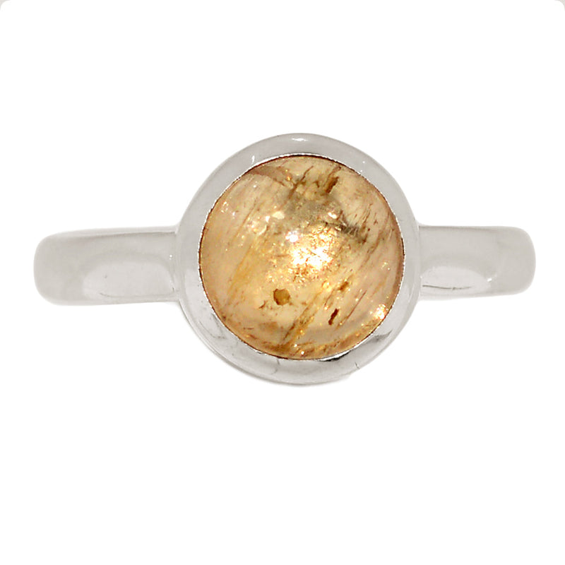 Imperial Topaz Cabochon Ring - ITCR145