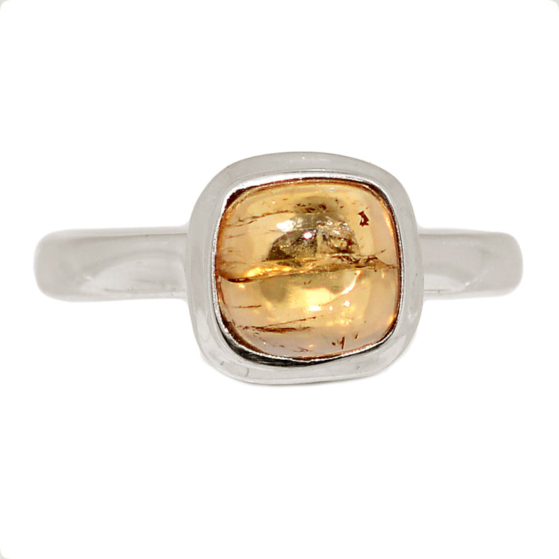Imperial Topaz Cabochon Ring - ITCR147