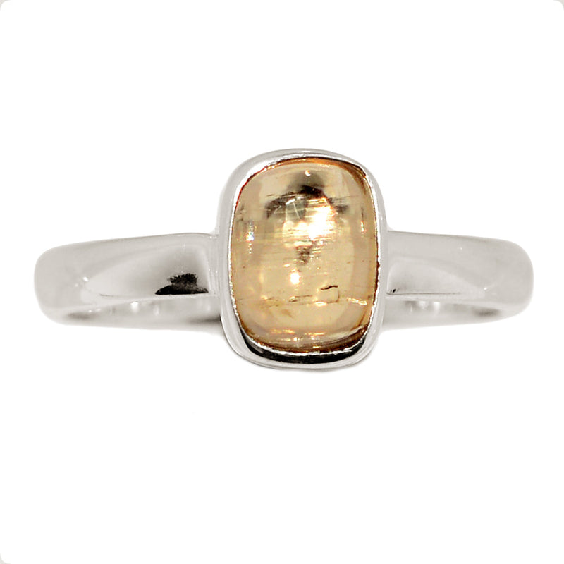 Imperial Topaz Cabochon Ring - ITCR148