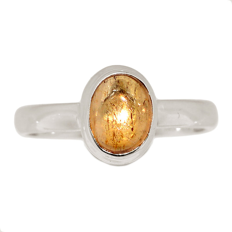 Imperial Topaz Cabochon Ring - ITCR155