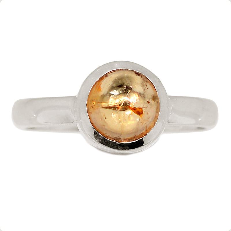 Imperial Topaz Cabochon Ring - ITCR158