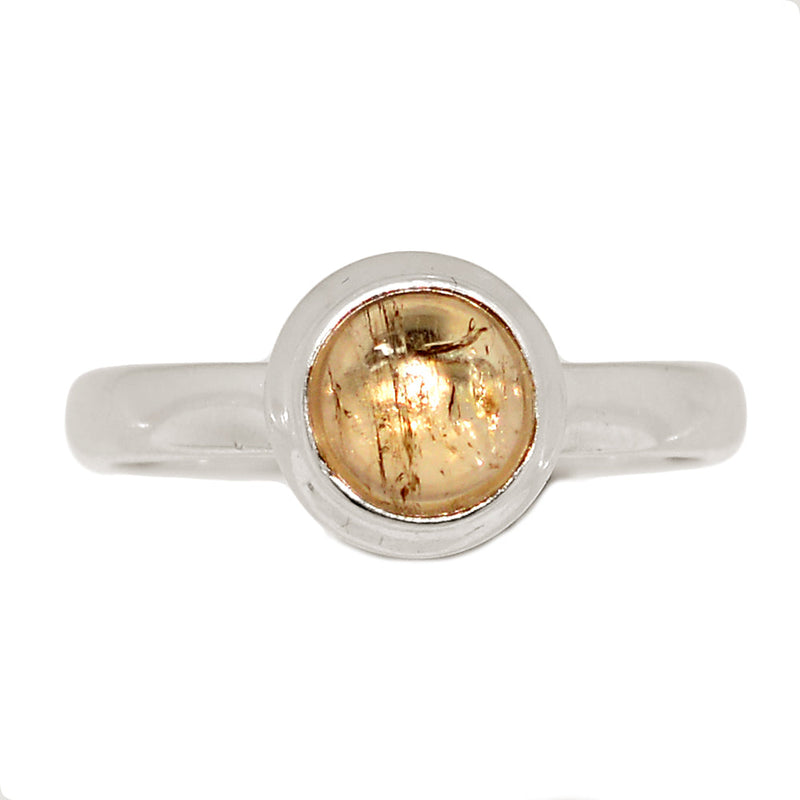 Imperial Topaz Cabochon Ring - ITCR160